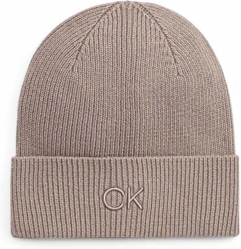 Calvin Klein Jeans Muts CK EMBROIDERY FINE RIB BEANIE K60K612590 - Foto 2