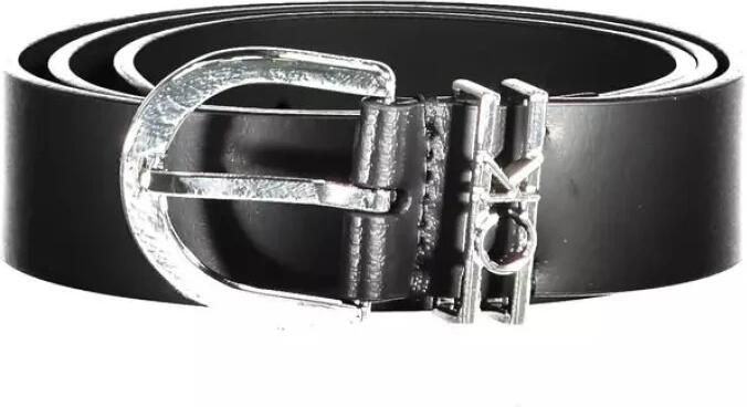 CK Calvin Klein Leren riem met labelapplicatie model 'MUST'