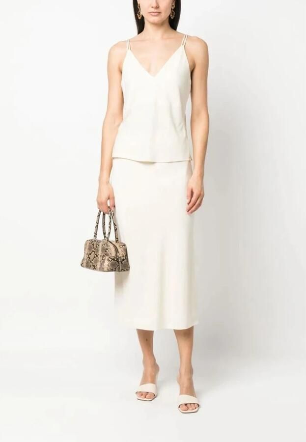 Calvin Klein Geweven rok RECYCLED CDC BIAS CUT MIDI SKIRT met elastische tape in de taille - Foto 3