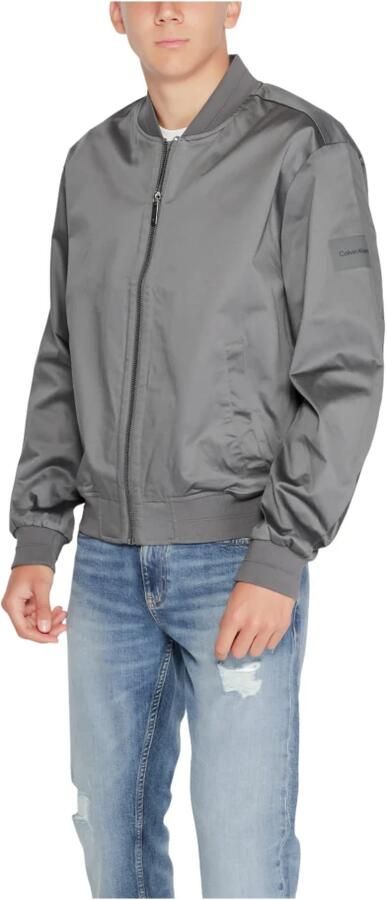 Calvin Klein Biologisch Katoenen Jas Herfst Winter Collectie Gray Heren - Foto 2