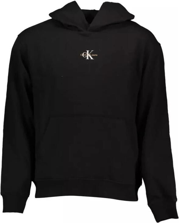 Calvin Klein Hoodie MICRO MONOLOGO HOODIE met biologisch katoengehalte (1-delig)
