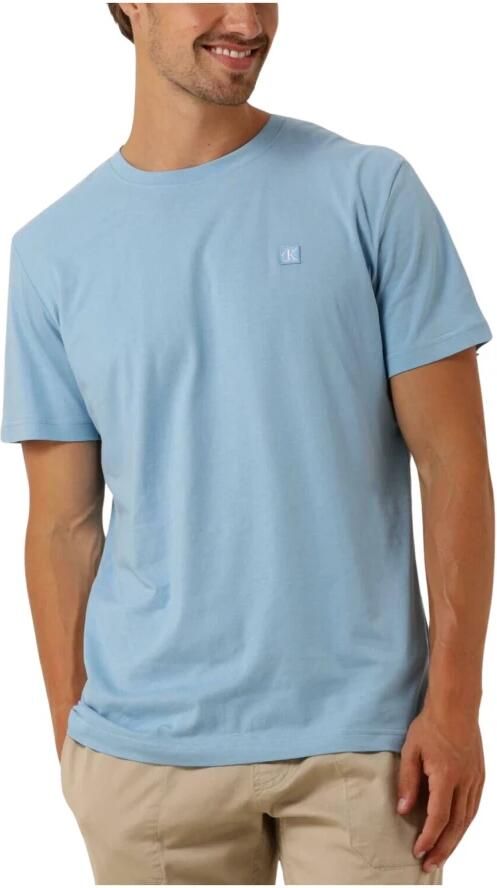 CALVIN KLEIN Heren Polo's & T-shirts Ck Embro Badge Tee Groen - Foto 3
