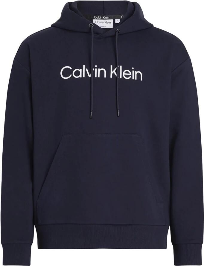 Calvin Klein Blauwe Comfort Hoodie met Logo voor Heren Blauw Heren - Foto 2