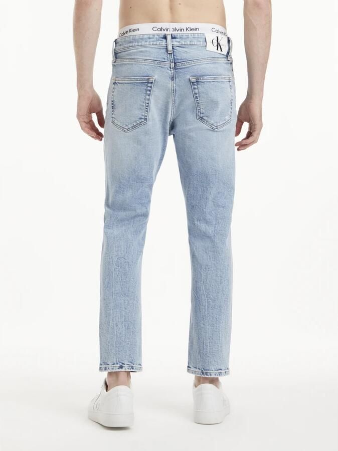 Calvin Klein Lichtblauwe jeans voor heren 5-pocket dad jeans Blauw Heren - Foto 6