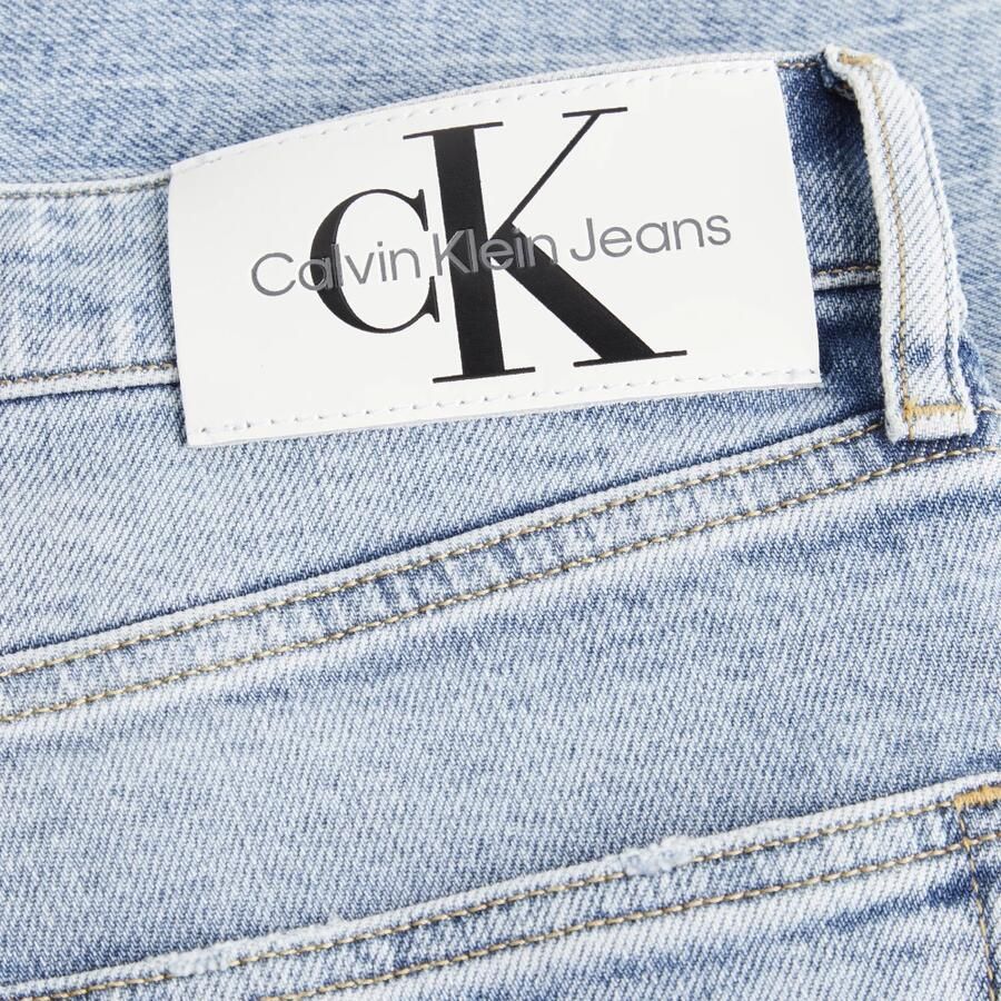 Calvin Klein Lichtblauwe jeans voor heren 5-pocket dad jeans Blauw Heren