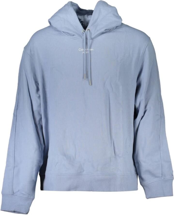 Calvin Klein Hoodie STACKED LOGO HOODIE met borduursel in ton sur ton op de mouw