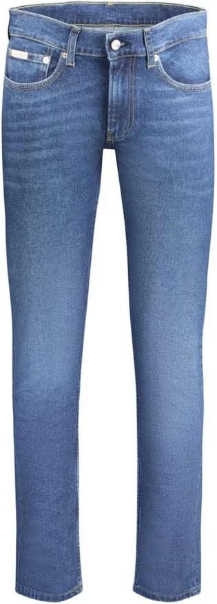 Calvin Klein Blauwe Katoenen Heren Jeans & Broek Blue Heren - Foto 7