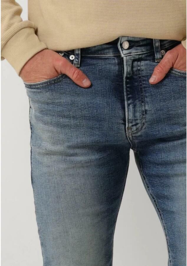 Calvin Klein Blauwe Skinny Jeans Blue Heren