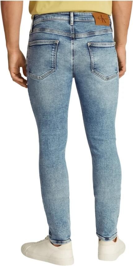 Calvin Klein Stretch jeans Skinny Muntzakje logo borduursel - Foto 8
