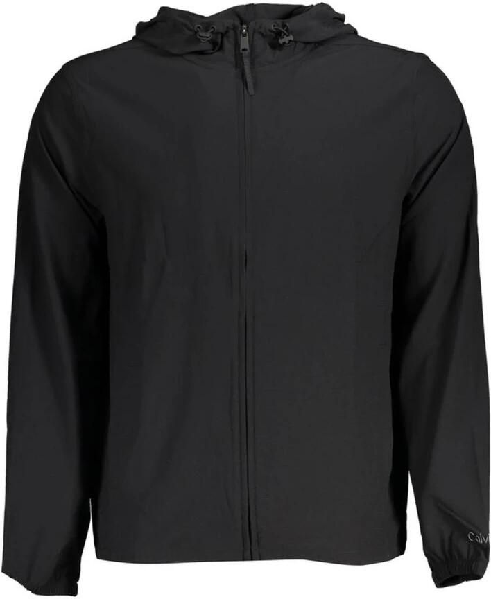 Calvin Klein Sportieve capuchonjas zwart ademend logo Black Heren - Foto 4