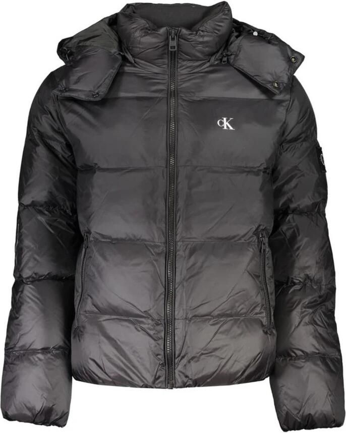 Calvin Klein Jeans Donsjack met vulling van dons en veren model 'ESSENTIALS' - Foto 6