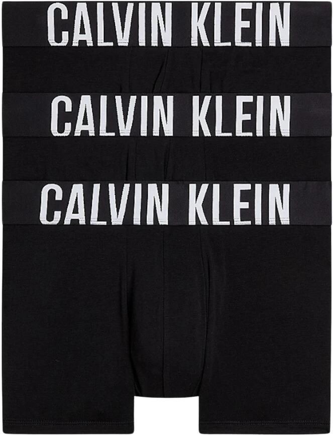 Calvin Klein Underwear Boxershort met band met label in een set van 3 stuks