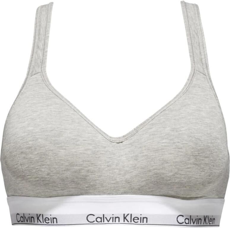 Calvin Klein Bralette Modern Cotton met gekruiste bandjes achter - Foto 2