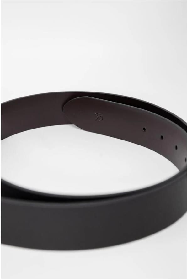 Calvin Klein Bruin Leren Riem Lente Zomer Collectie Brown Heren - Foto 3