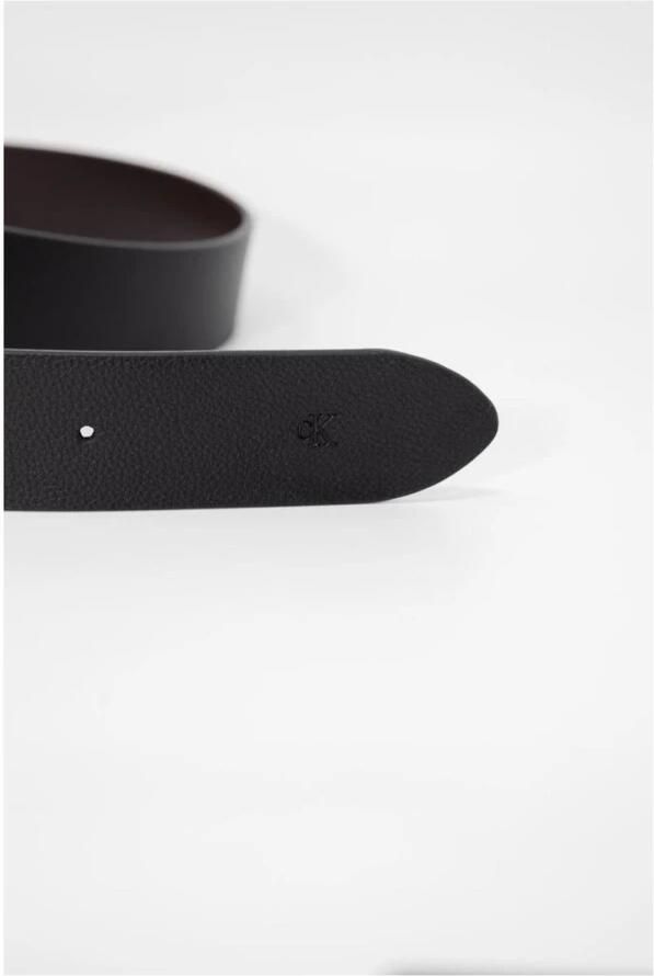 Calvin Klein Bruin Leren Riem Lente Zomer Collectie Brown Heren - Foto 2