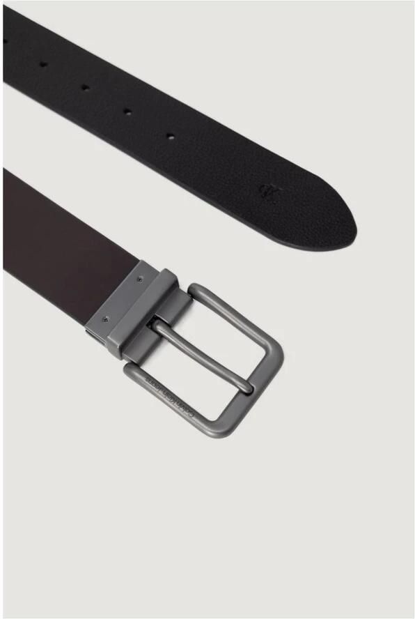 Calvin Klein Bruin Leren Riem Lente Zomer Collectie Brown Heren - Foto 4