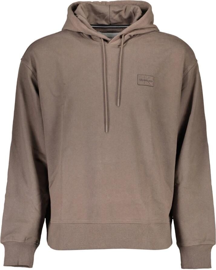 Calvin Klein Hoodie MONOGRAM SLEEVE BADGE HOODIE met hoogwaardige merkbadge op de mouw