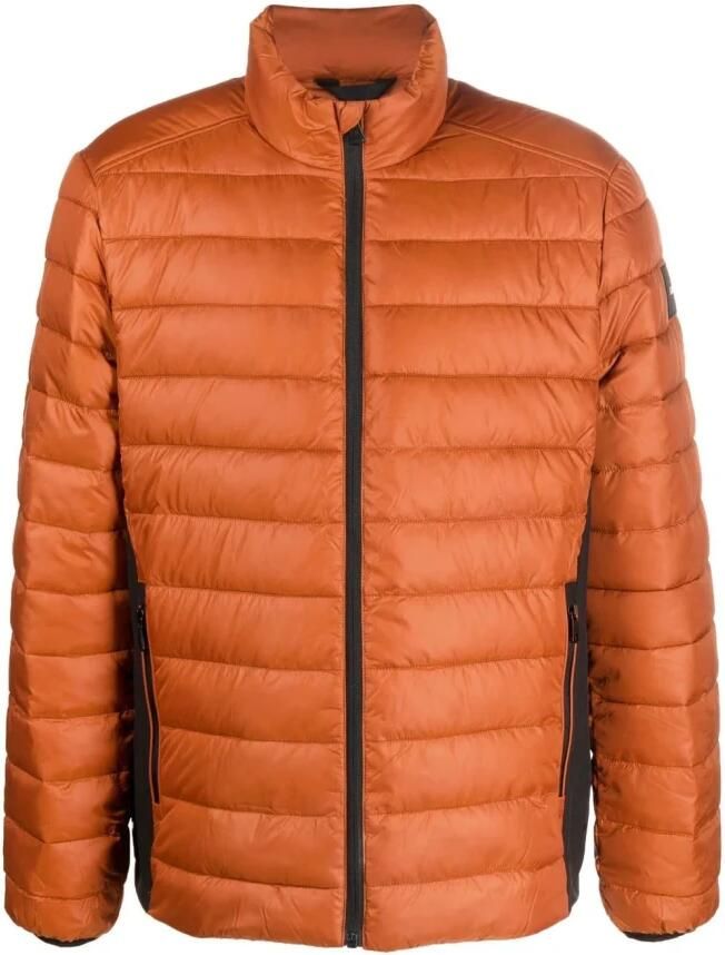 CK Calvin Klein Licht gewatteerd jack met opstaande kraag