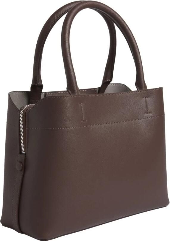 Calvin Klein Bruine Tote Tas voor Vrouwen Brown Dames - Foto 4