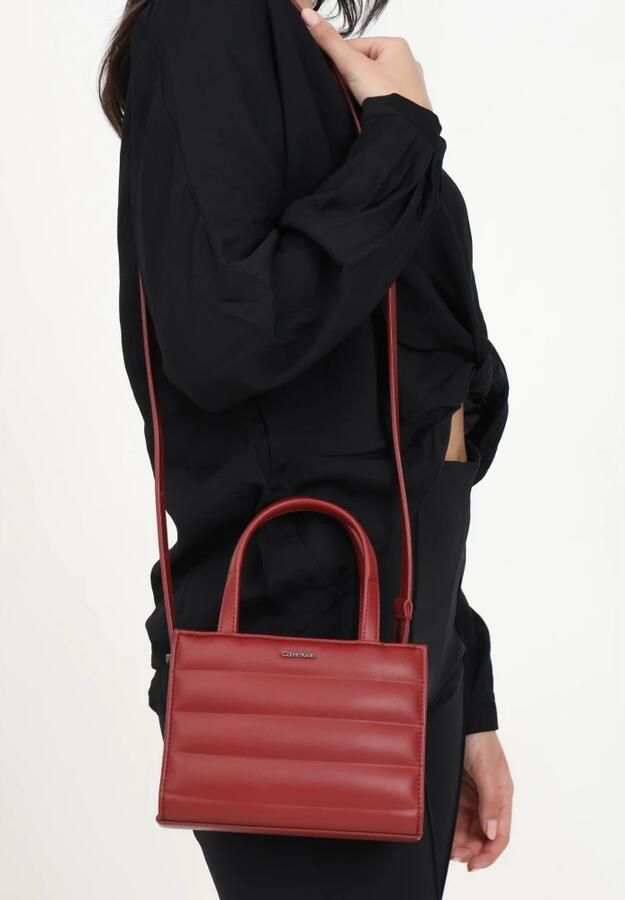 Calvin Klein Crossbody bags Quilt Handtasche in rood - Foto 3