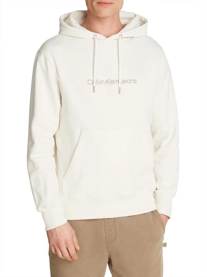 Calvin Klein Jeans Witte Sweaters voor een stijlvolle look White Heren - Foto 6