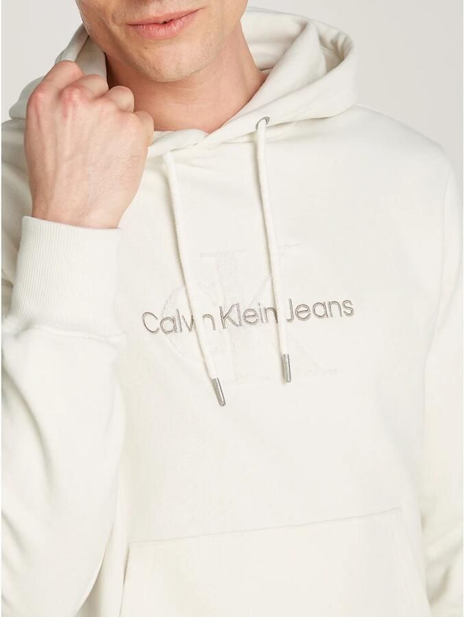 Calvin Klein Jeans Witte Sweaters voor een stijlvolle look White Heren - Foto 5
