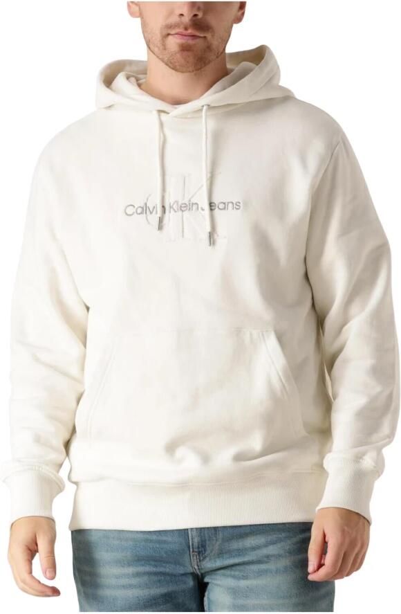 Calvin Klein Jeans Witte Sweaters voor een stijlvolle look White Heren - Foto 10