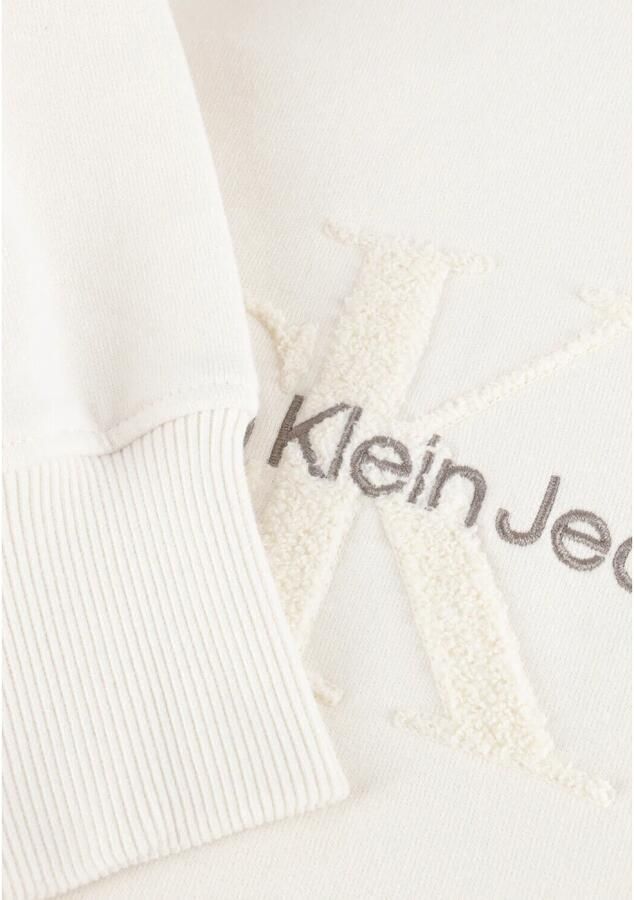 Calvin Klein Jeans Witte Sweaters voor een stijlvolle look White Heren - Foto 8