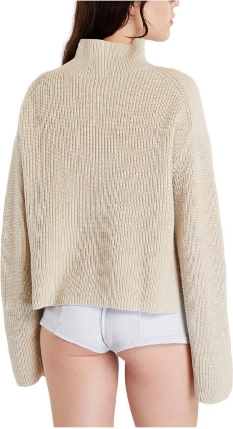 Calvin Klein Jeans Gebreide pullover met opstaande kraag - Foto 2