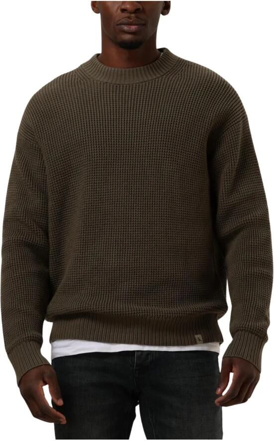 CALVIN KLEIN Heren Truien & Vesten Chunky Texture Sweater Bruin - Foto 7