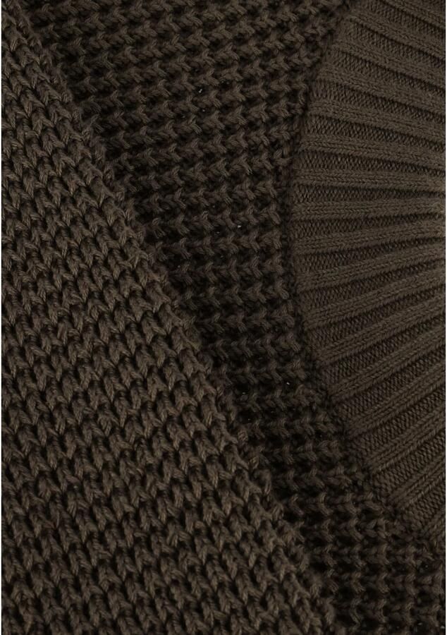 CALVIN KLEIN Heren Truien & Vesten Chunky Texture Sweater Bruin - Foto 5