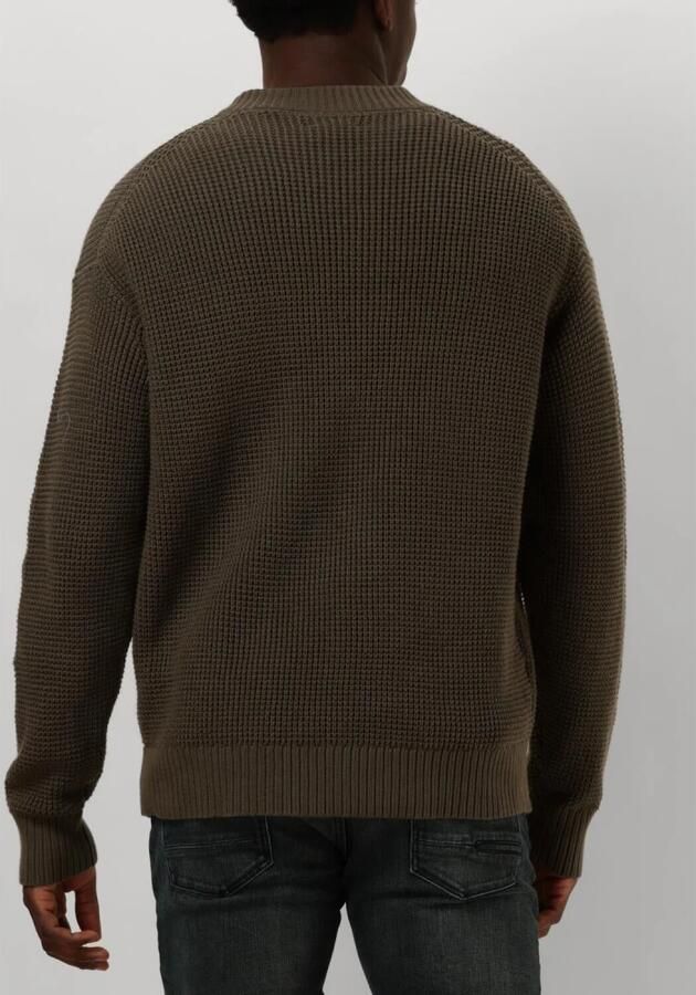 CALVIN KLEIN Heren Truien & Vesten Chunky Texture Sweater Bruin - Foto 6