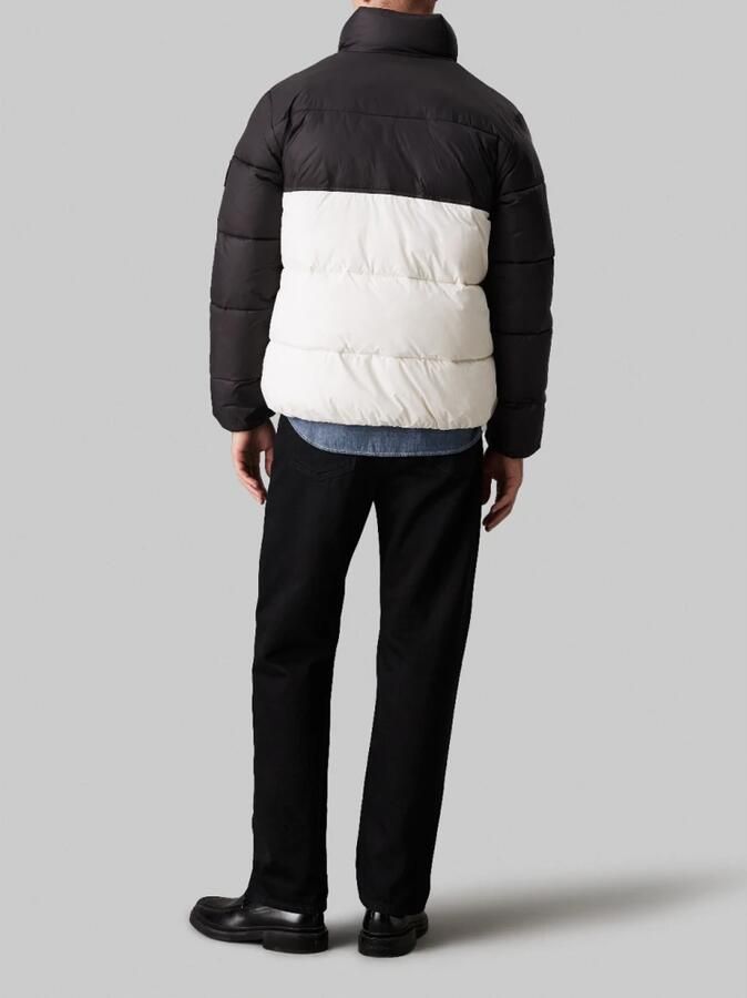 Calvin Klein Jeans Color-Block Pufferjas met hoge kraag Multicolor Heren - Foto 10
