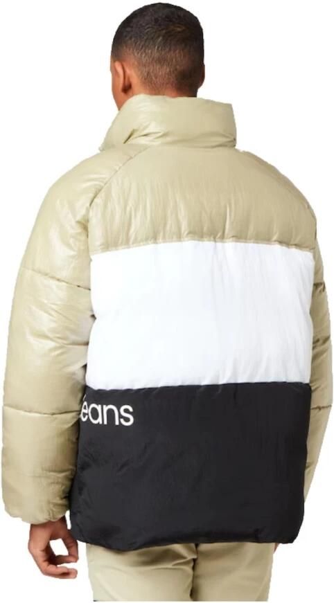 Calvin Klein Colorblock Puffer Jas White Heren - Foto 2
