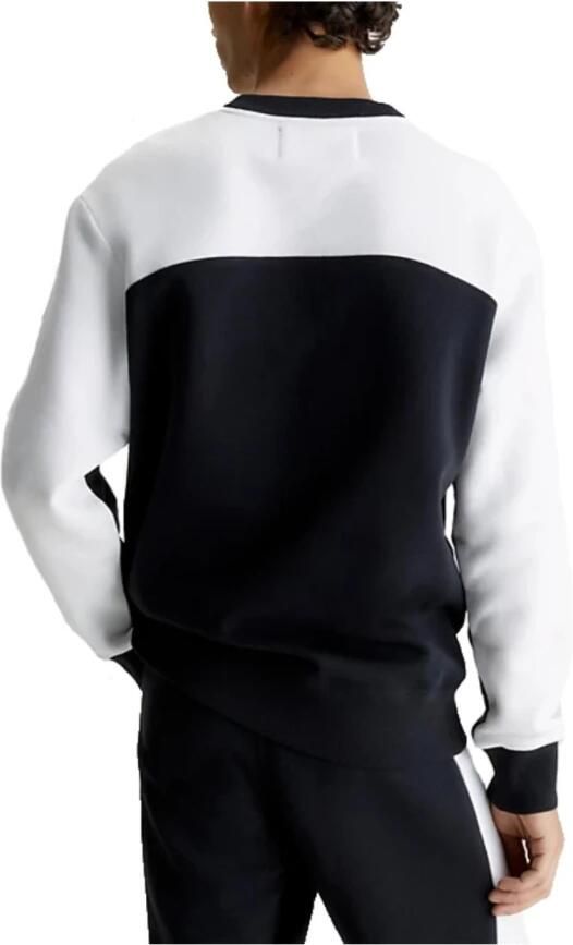 Calvin Klein Colorblock Sweater met ronde hals Black Heren - Foto 2