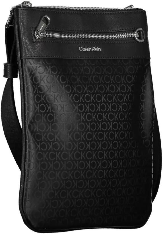 Calvin Klein Zwarte tas voor mannen voor herfst winter Zwart Heren