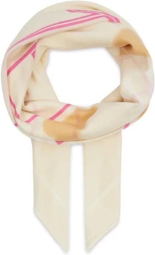 Calvin Klein Cut Out Monolo Sjaal Vrouwen Beige Dames - Foto 2