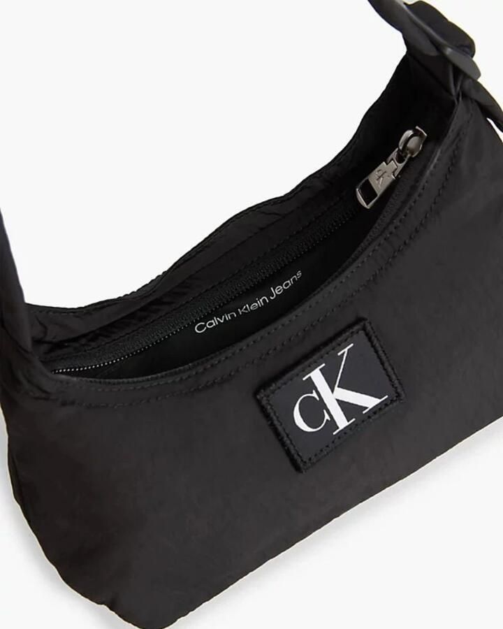 Calvin Klein Dames City Nylon Schoudertas Zwart Black Dames