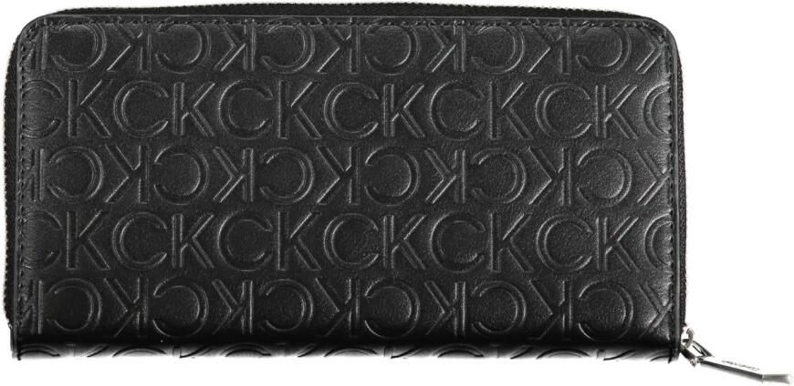 Calvin Klein Elegant Damesportemonnee met Slipversiering Black Dames - Foto 2