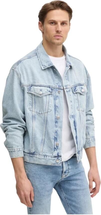 CALVIN KLEIN Heren Jassen Relaxed Denim Jacket Blauw - Foto 7