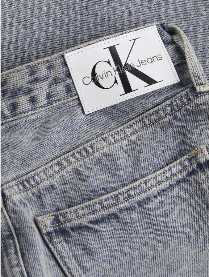 CALVIN KLEIN Dames Rokken Front Split Maxi Denim Skirt Lichtblauw - Foto 4