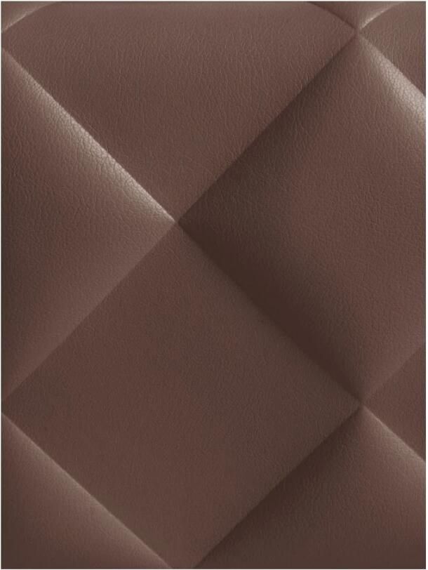 Calvin Klein Diamant Quilt Schoudertas Bruin Brown Dames - Foto 2