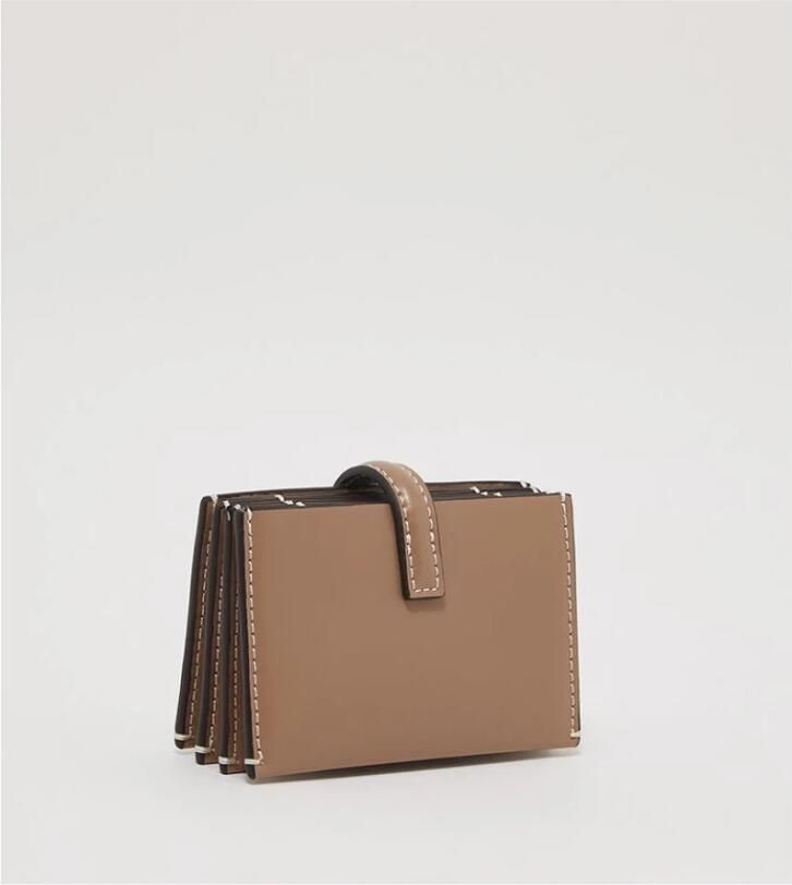 Calvin Klein Eco-Leren Portemonnee Beige Dames - Foto 4