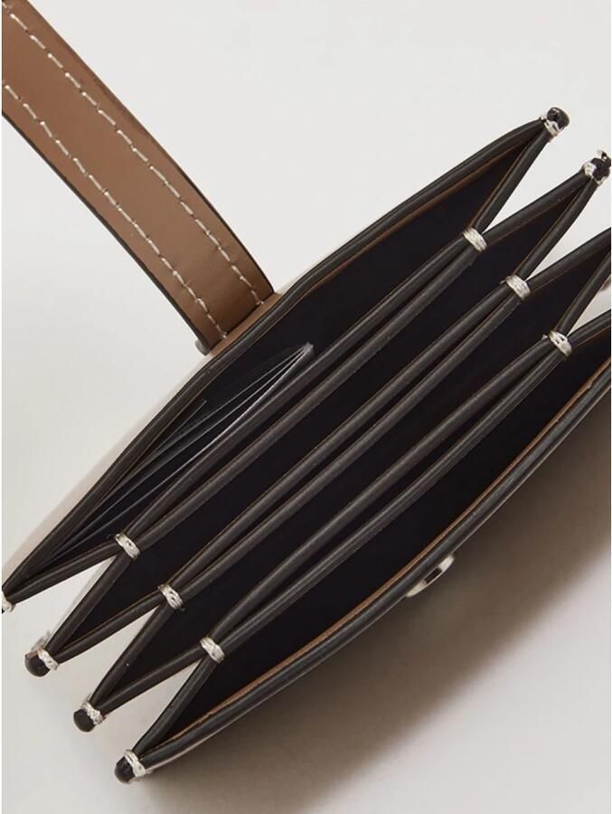 Calvin Klein Eco-Leren Portemonnee Beige Dames - Foto 2