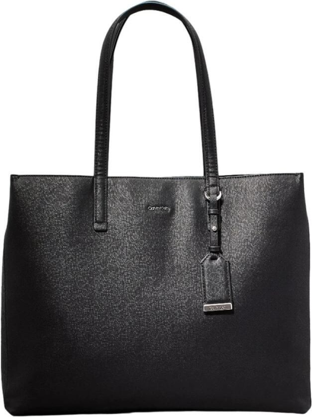 Calvin Klein Medium Shopper Tas Herfst Winter Collectie Black Dames - Foto 6