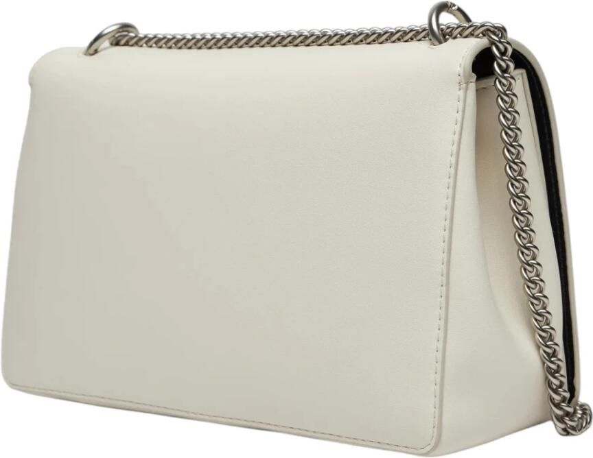Calvin Klein Gesculpteerde Flap Handtas met Grote Opbergruimte Beige Dames - Foto 2