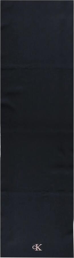 Calvin Klein Zwarte Dames Sjaal Elegant Herfst Winter Accessoire Black Dames - Foto 3