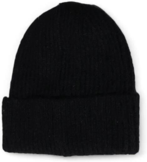 Calvin Klein Lila Ribgebreide Beanie Monogram Black Dames - Foto 3