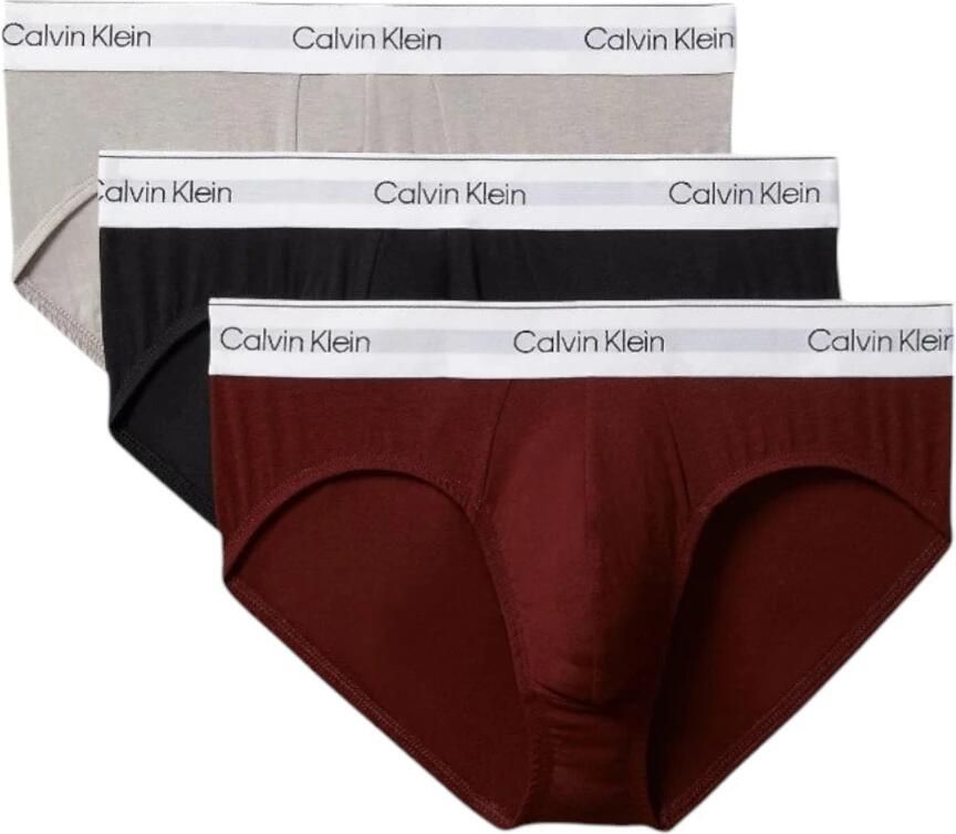Calvin Klein Underwear Slip met label in band in set van 3 stuks - Foto 3