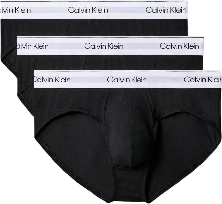 Calvin Klein Hipster HIP BRIEF 3PK met logo-elastische tailleband (3 stuks) (set 3 stuks)
